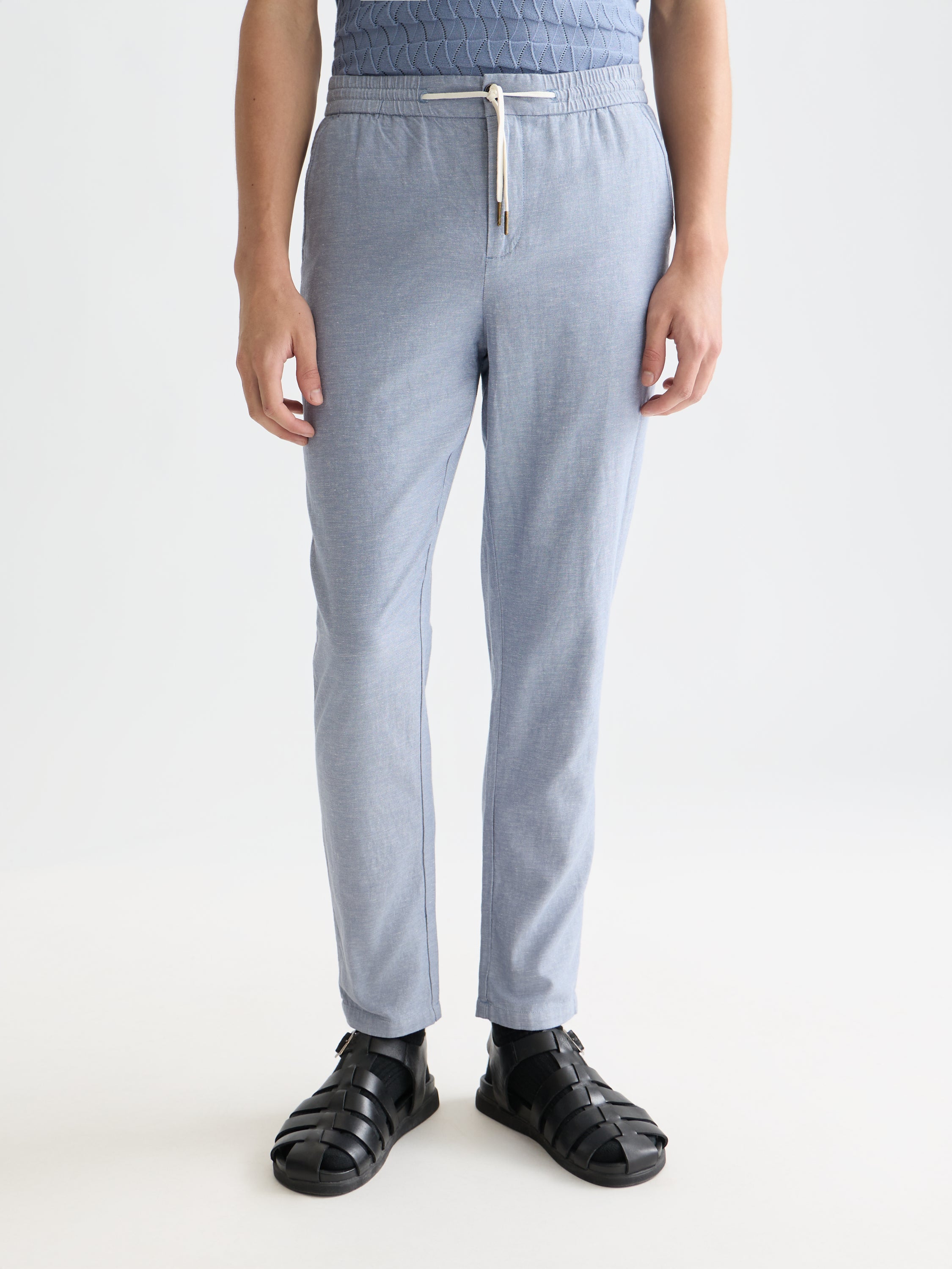 Seasonal Core Warren Cottonlinen Twill Jogger - Infinity