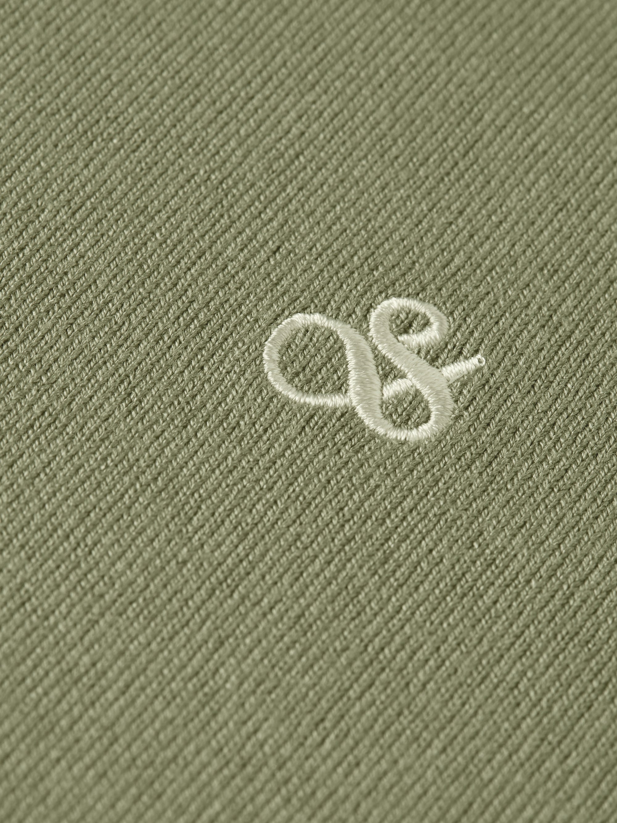 Seasonal Core Ecovero Regular Fit Pullover - Oil Green