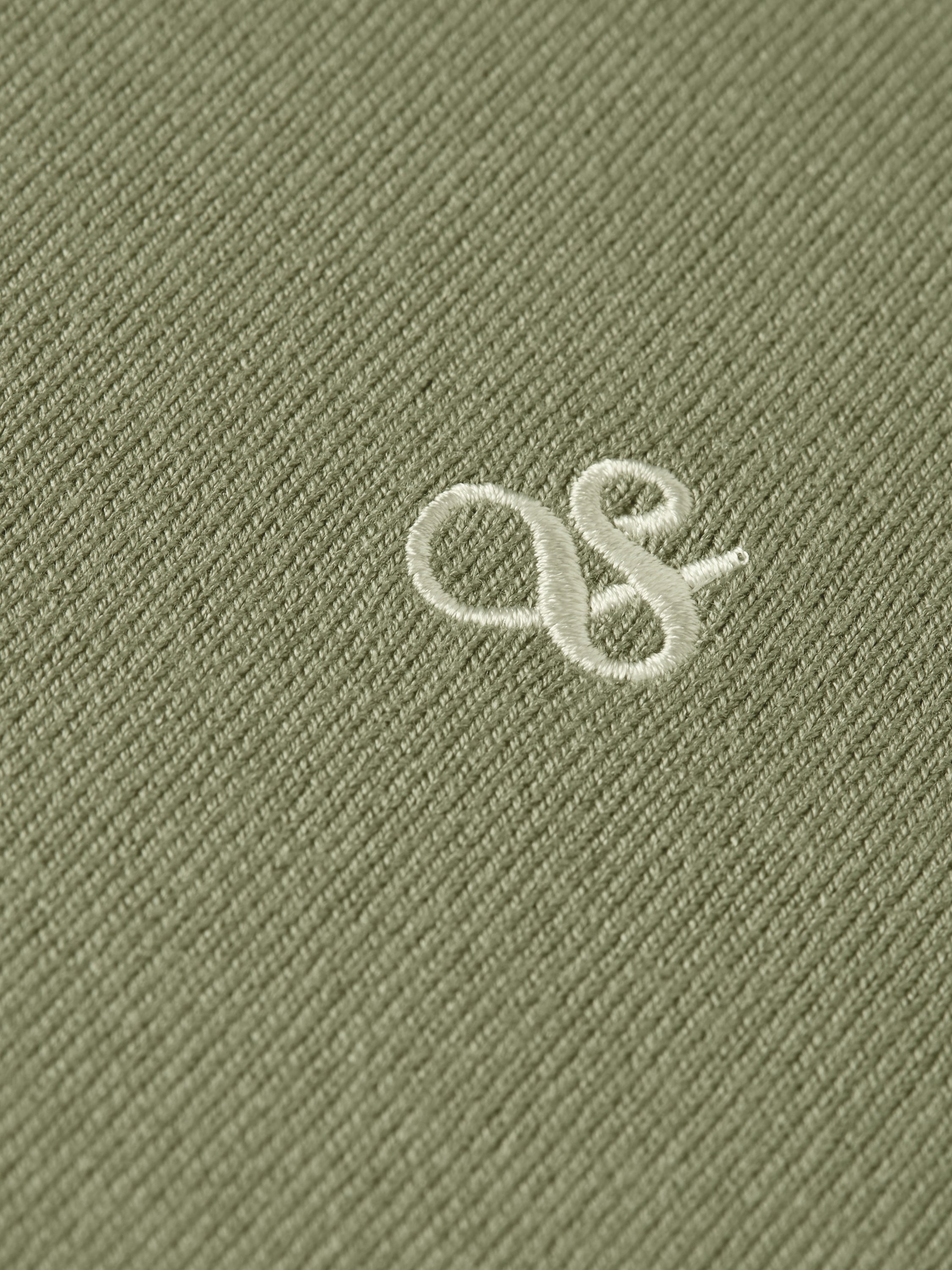 Seasonal Core Ecovero Regular Fit Pullover - Oil Green