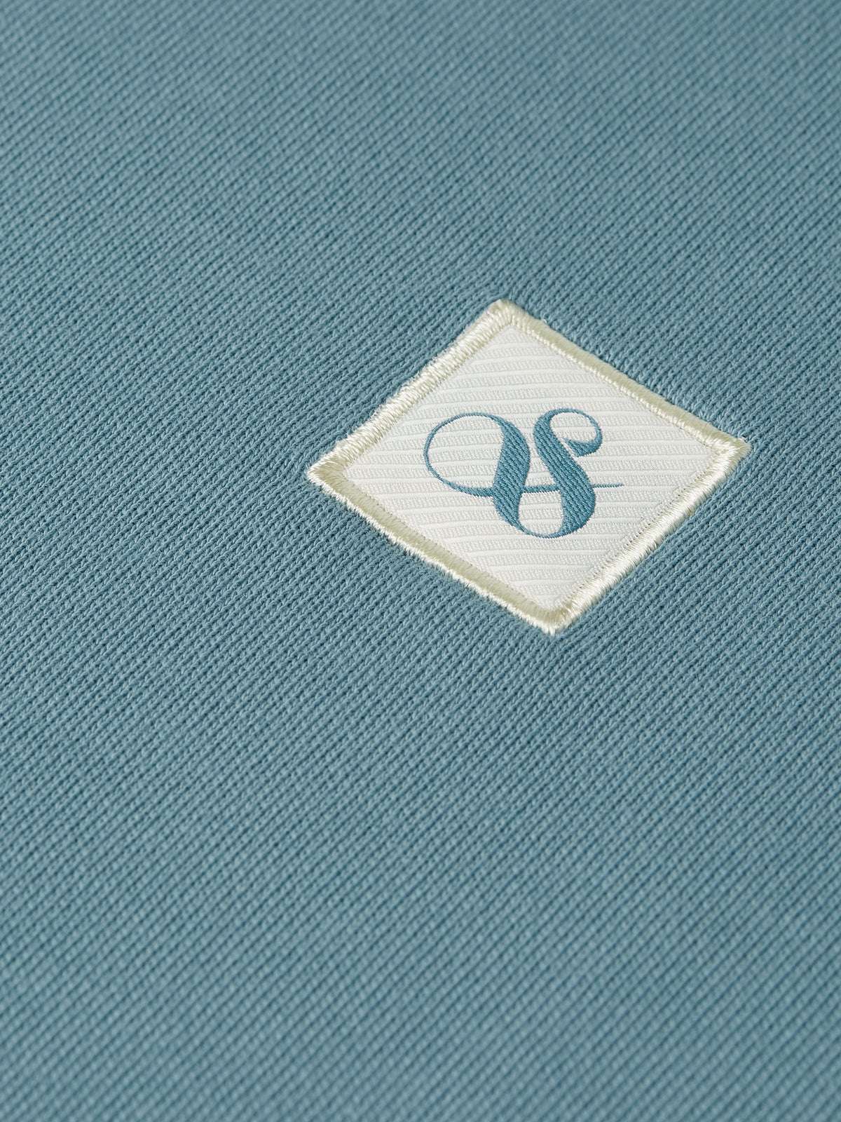 Seasonal Core Logo Badge Regular-Fit Sweatshirt - Adriatic Blue