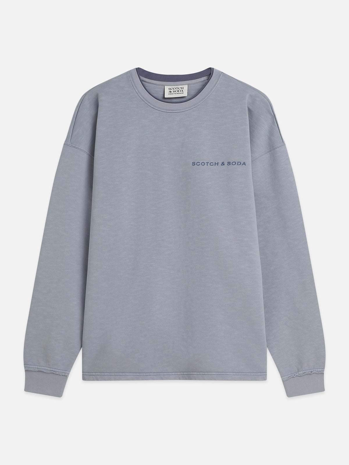 3 Crosses Program Loose-Fit Sweatshirt - Trade Winds