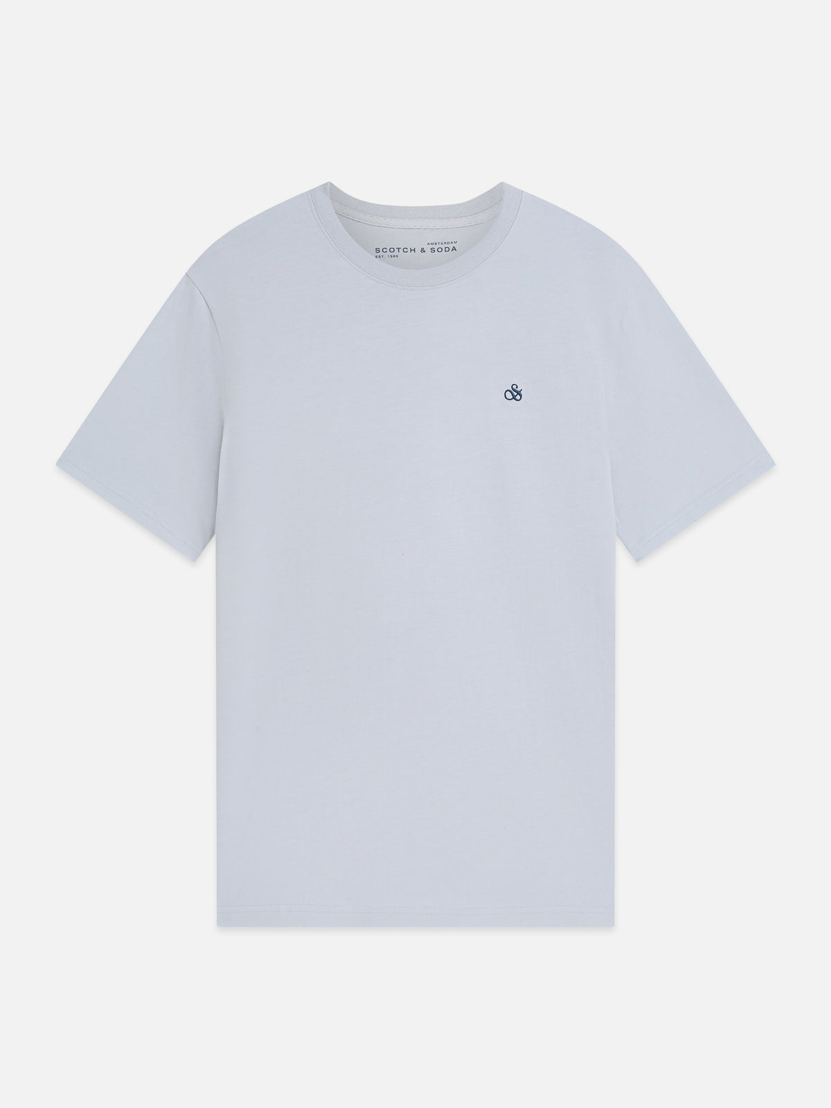 Seasonal Core Chest Logo Regular-Fit T-Shirt - Grey Dawn