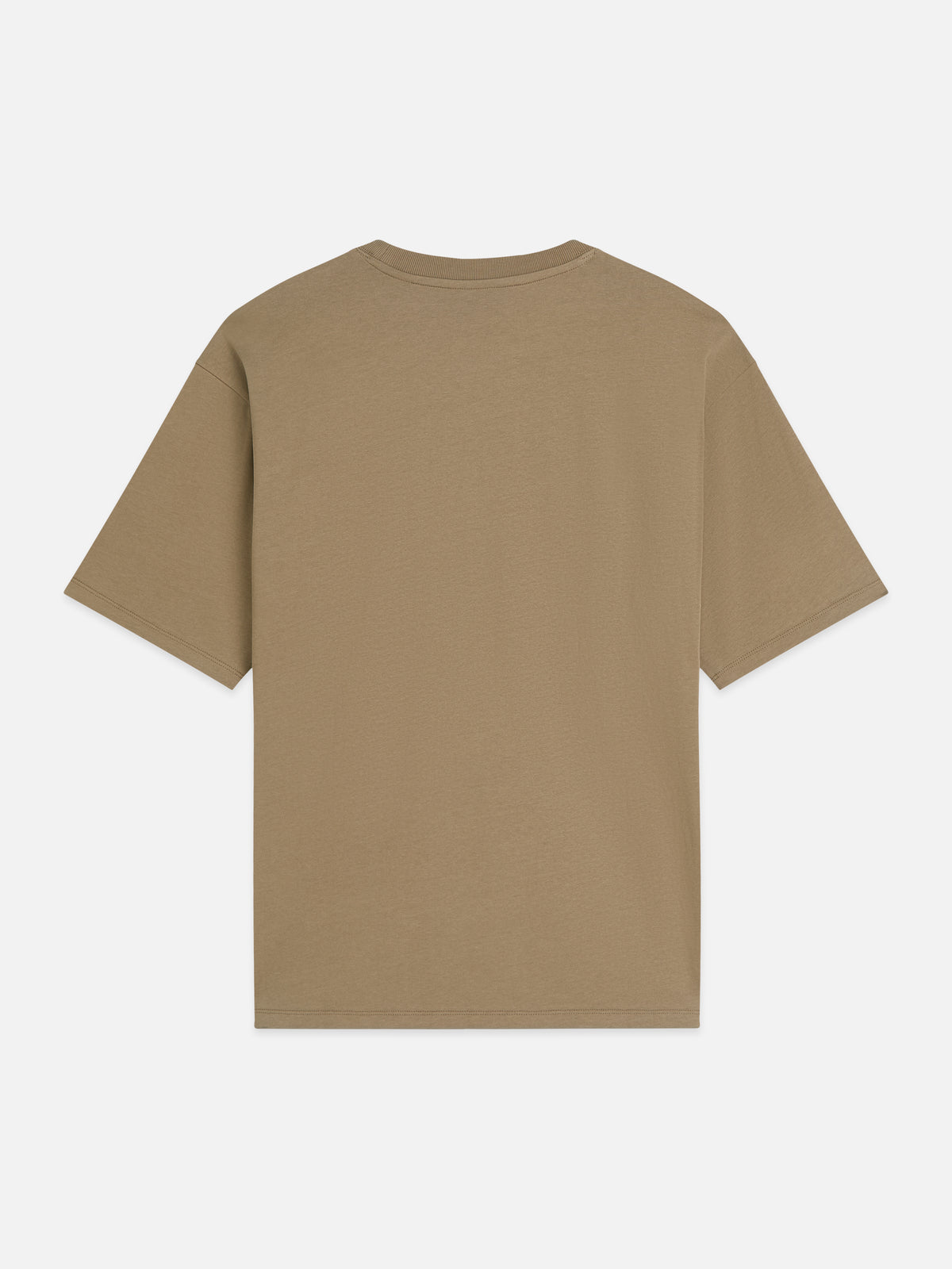 Seasonal Core 3 Crosses Chest Pocket Loose-Fit T-Shirt - Walnut