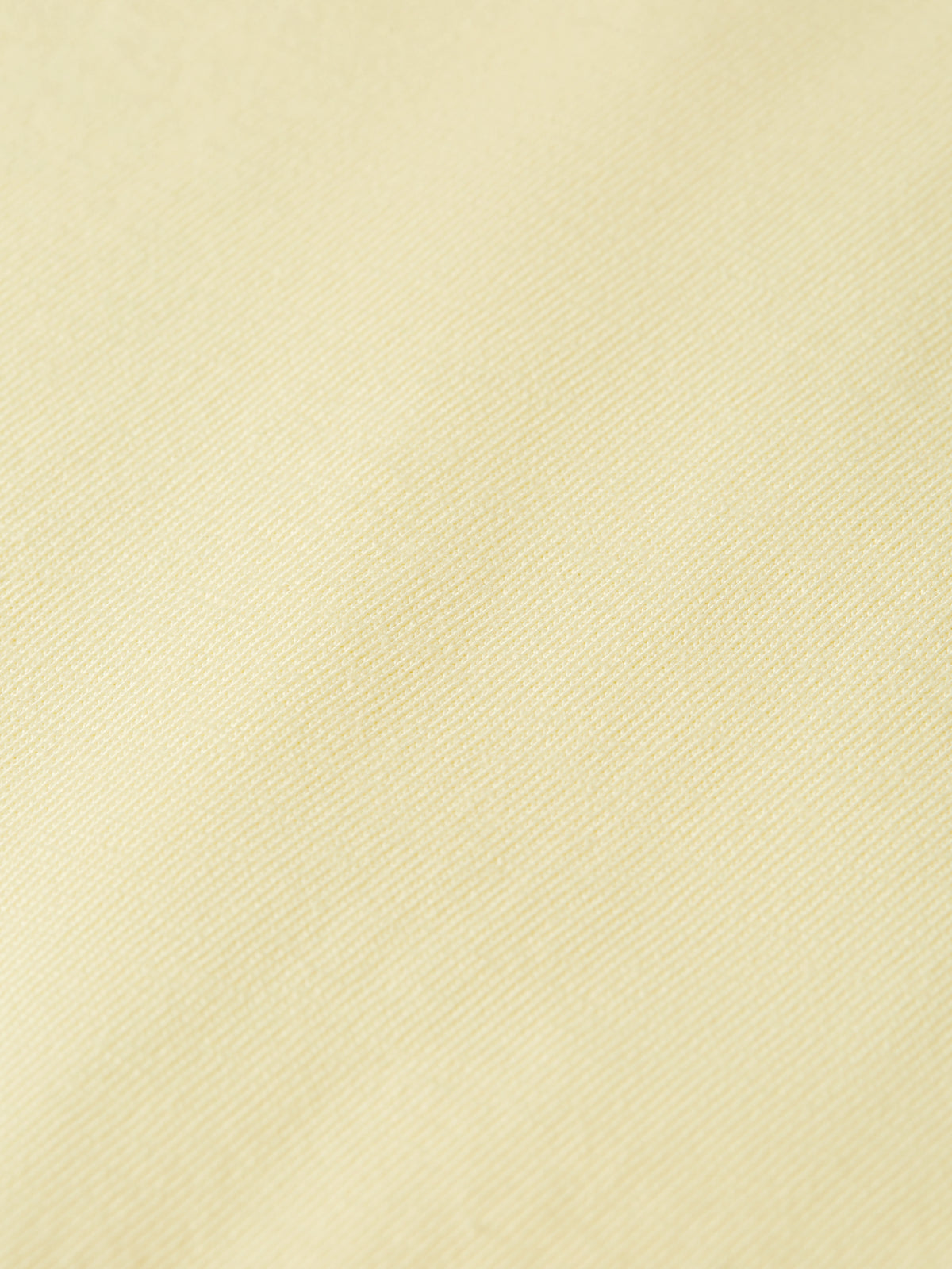 Seasonal Core Raw Edge Relaxed-Fit Garment Dye T-Shirt - Pastel Yellow