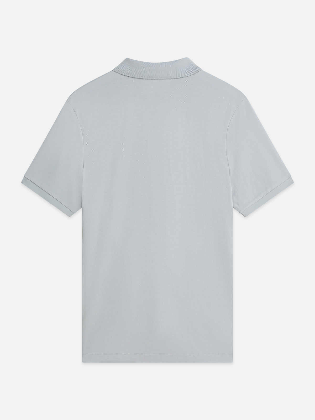 Seasonal Core Pique Chest Logo Polo - Grey Dawn