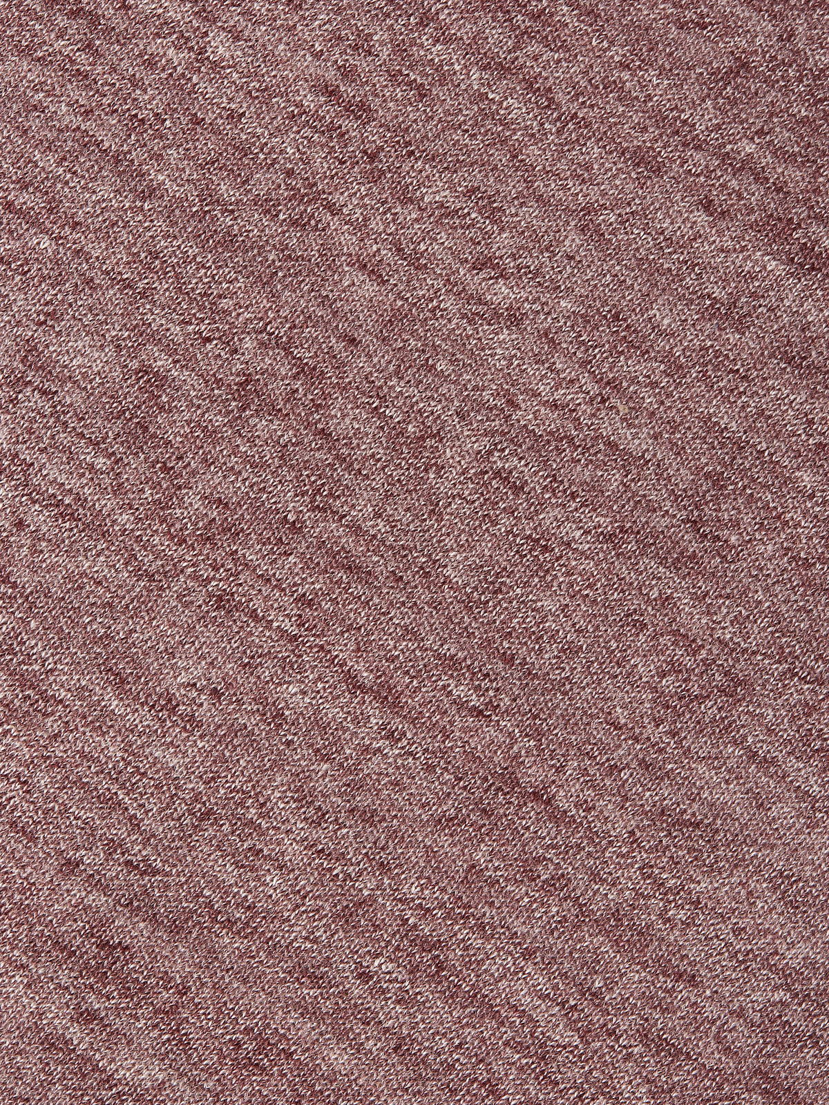 Melange Loose-Fit Sweatshirt - New Maroon Melange