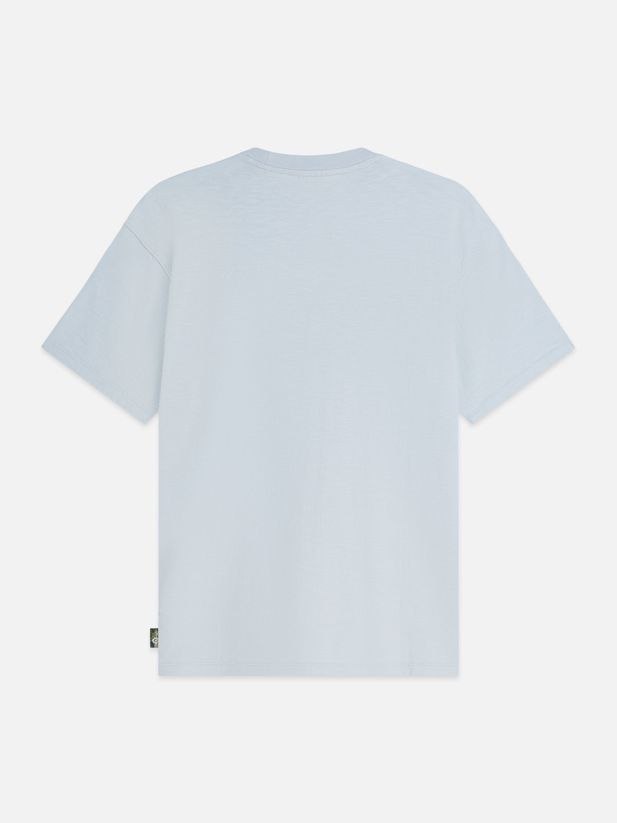 Embroidered Front Artwork Relaxed-Fit T-Shirt - Grey Dawn
