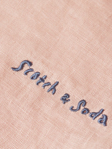 Solid Linen Regular Fit Shirt - Misty Rose