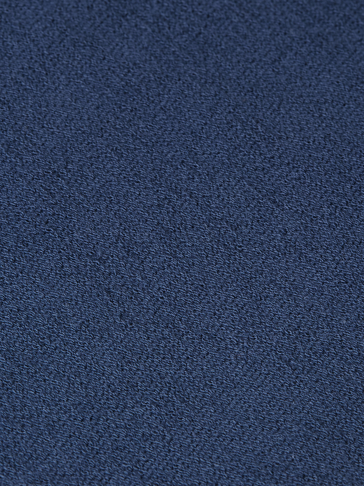 Structured Long Sleeved Polo - Ensign Blue