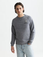 Melange Regular Fit Sweatshirt - Sky Captain Melange