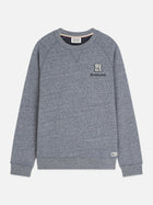 Melange Regular Fit Sweatshirt - Sky Captain Melange