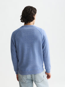 Melange Regular Fit Sweatshirt - Ensign Blue Melange