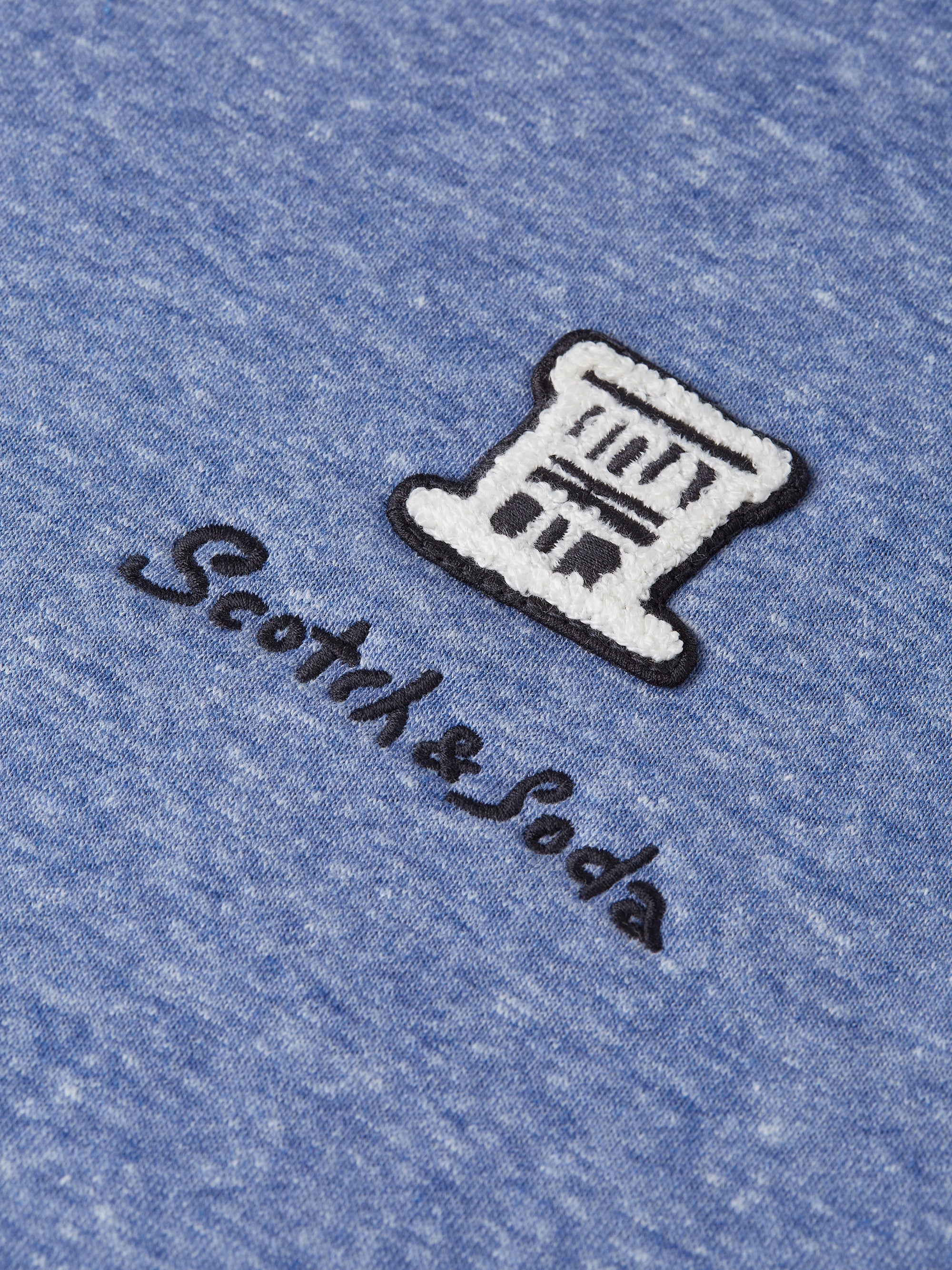 Melange Regular Fit Sweatshirt - Ensign Blue Melange
