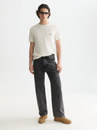 Garment-Dye Relaxed Fit T-Shirt - Eggnog
