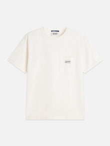 Garment-Dye Relaxed Fit T-Shirt - Eggnog