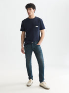 Garment-Dye Relaxed Fit T-Shirt - Sky Captain