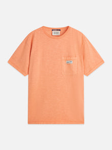 Garment-Dye Relaxed Fit T-Shirt - Shrimp