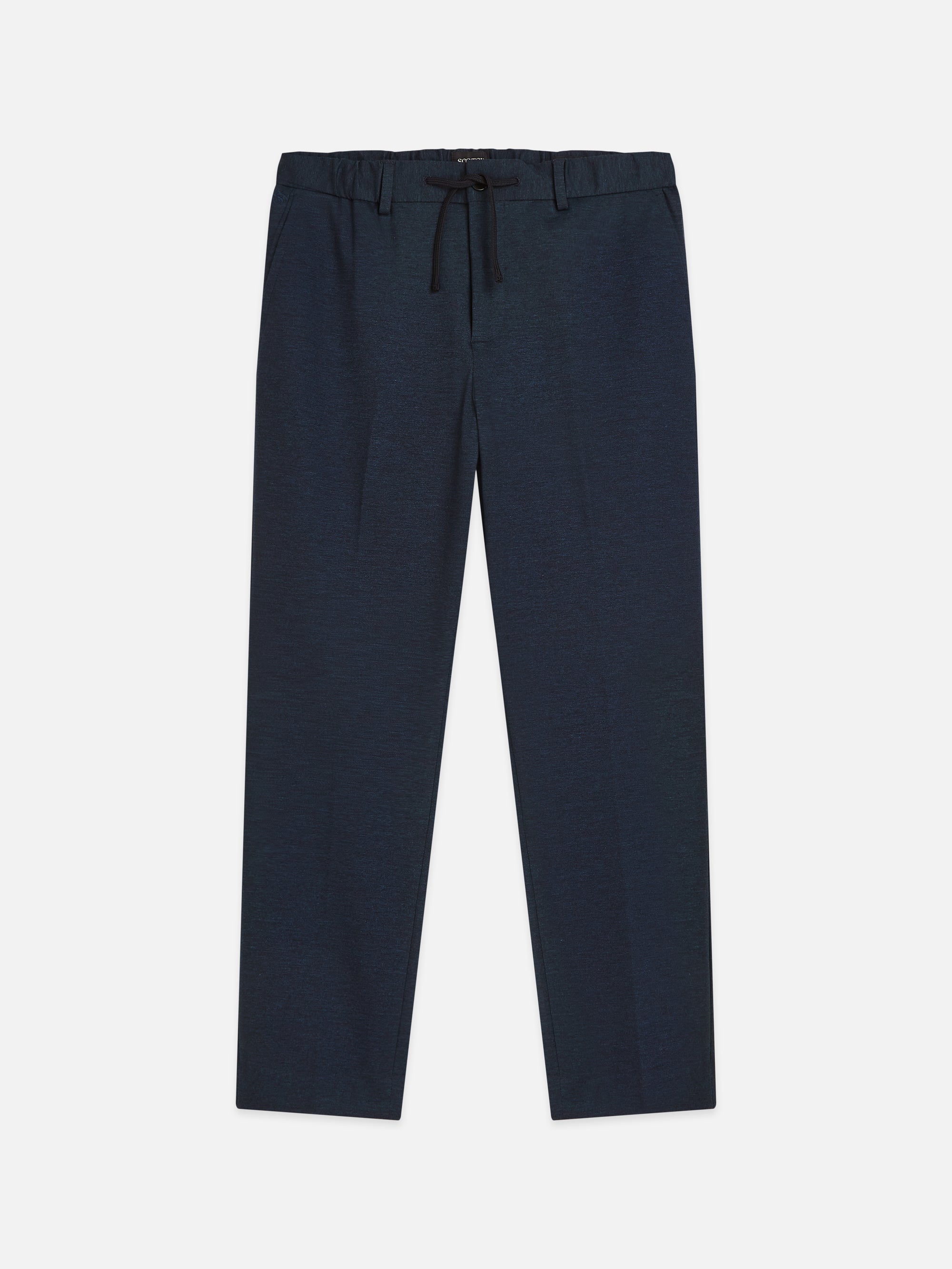 Finch Tailored Yarn-Dyed Technical Jersey Jogger - Blue