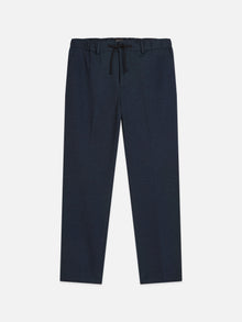 Finch Tailored Yarn-Dyed Technical Jersey Jogger - Blue