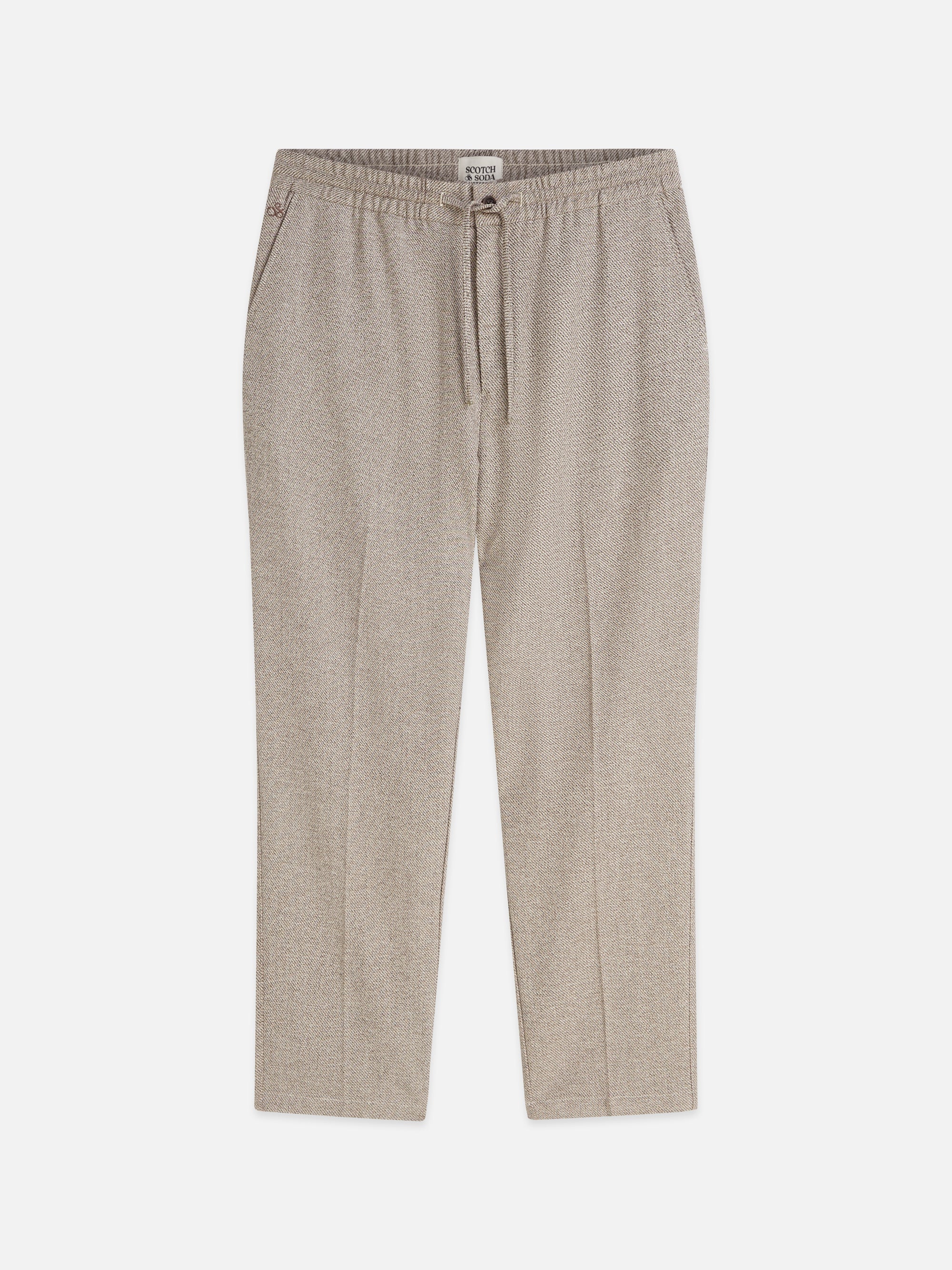 Finch Tailored Yarn-Dyed Technical Jersey Jogger - Sky Captain
