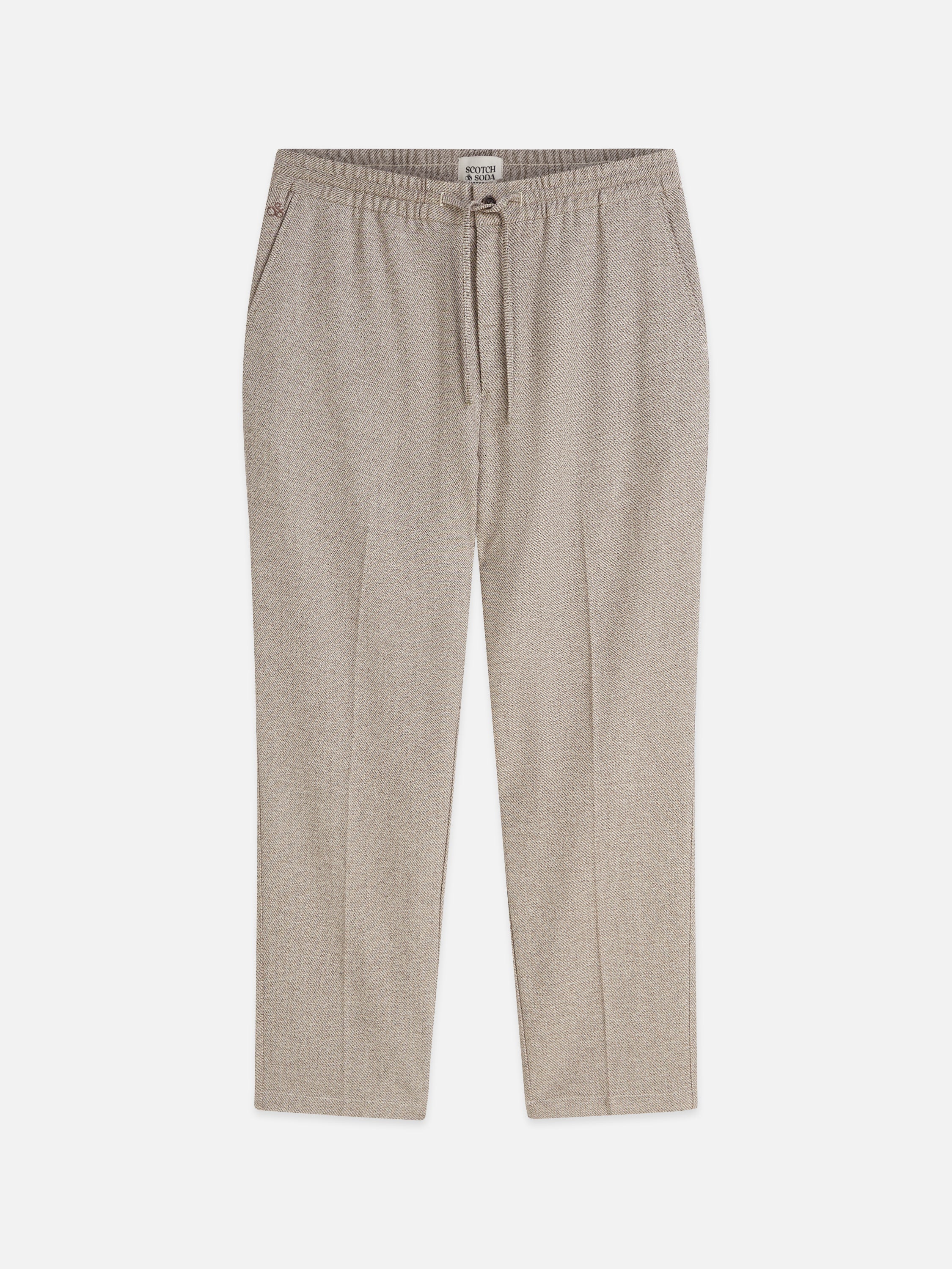 Finch Tailored Yarn-Dyed Technical Jersey Jogger - Sky Captain
