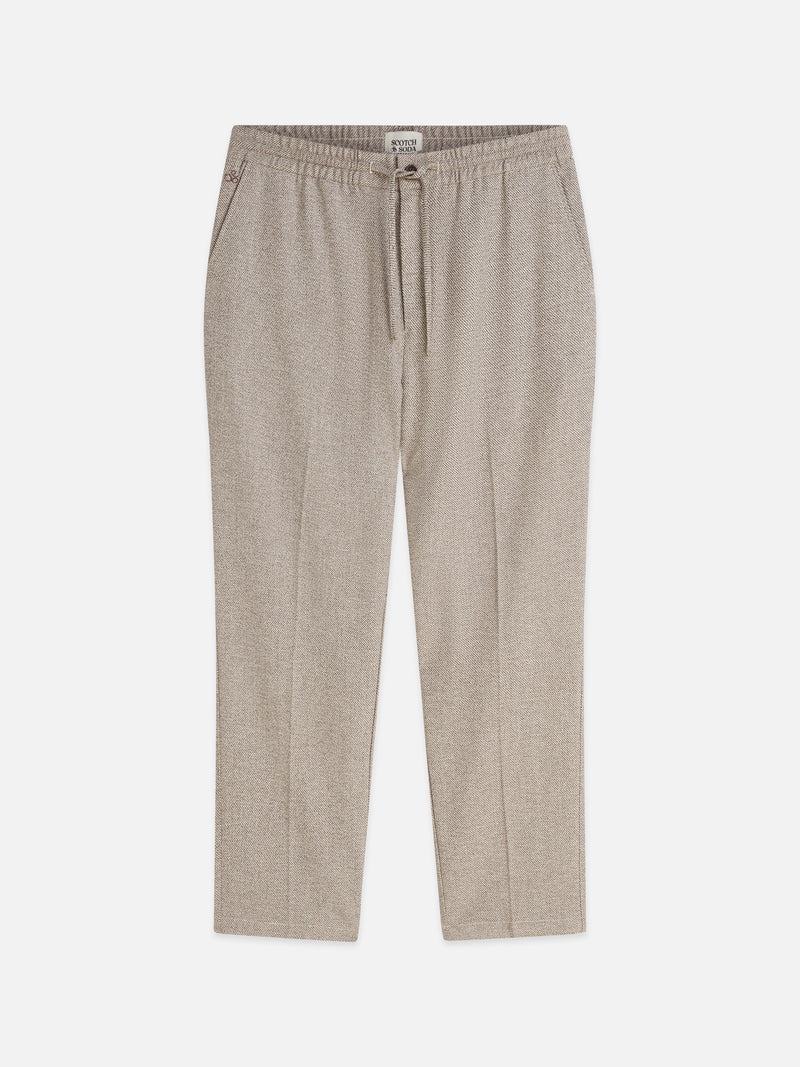 Finch Tailored Yarn-Dyed Technical Jersey Jogger - Sky Captain
