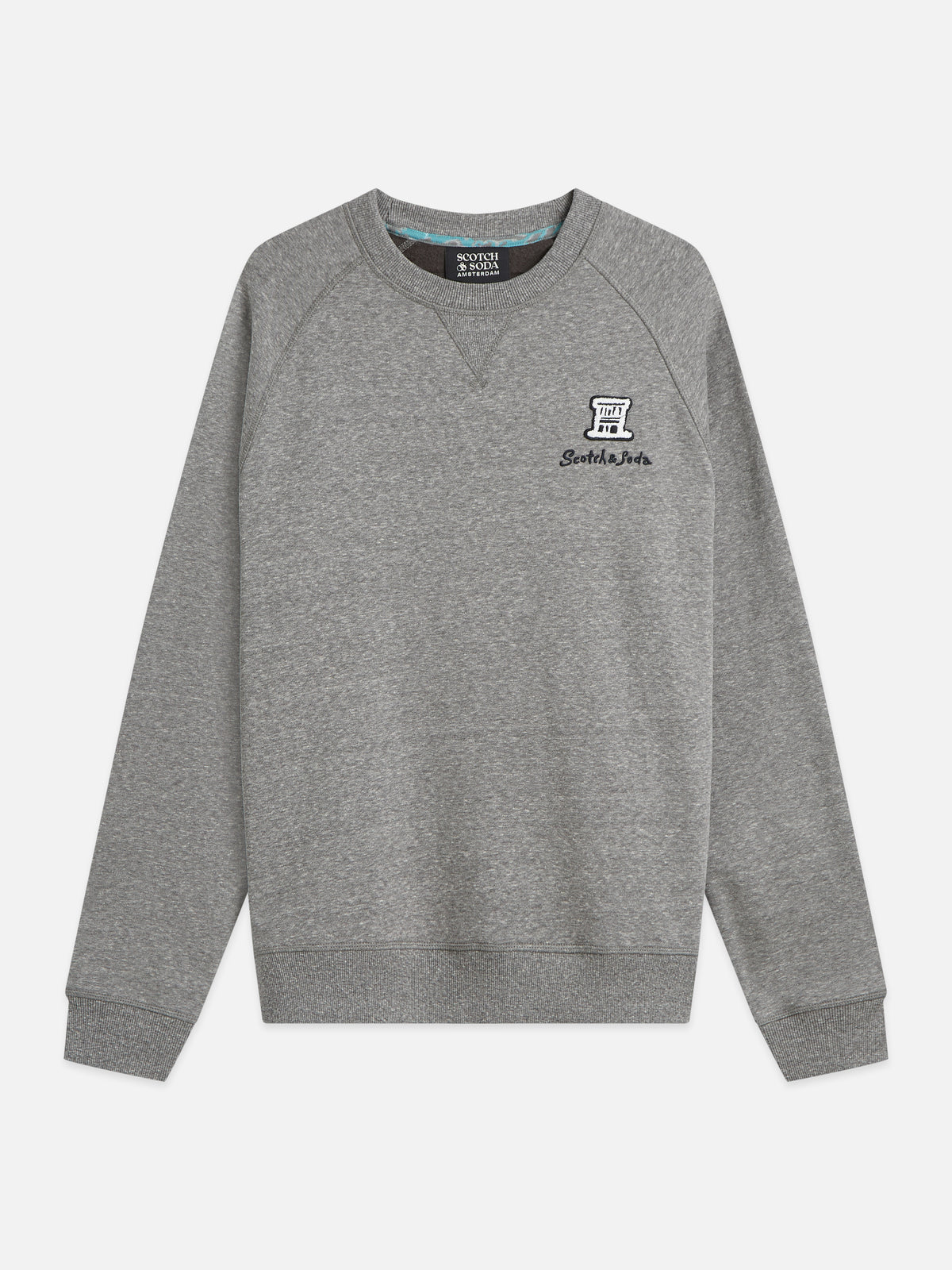 Melange Regular-Fit Sweatshirt - Dark Grey-5