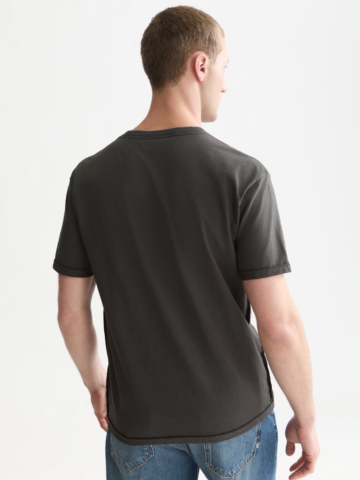 Icons Garment-Dye Relaxed-Fit T-Shirt - Raven-2