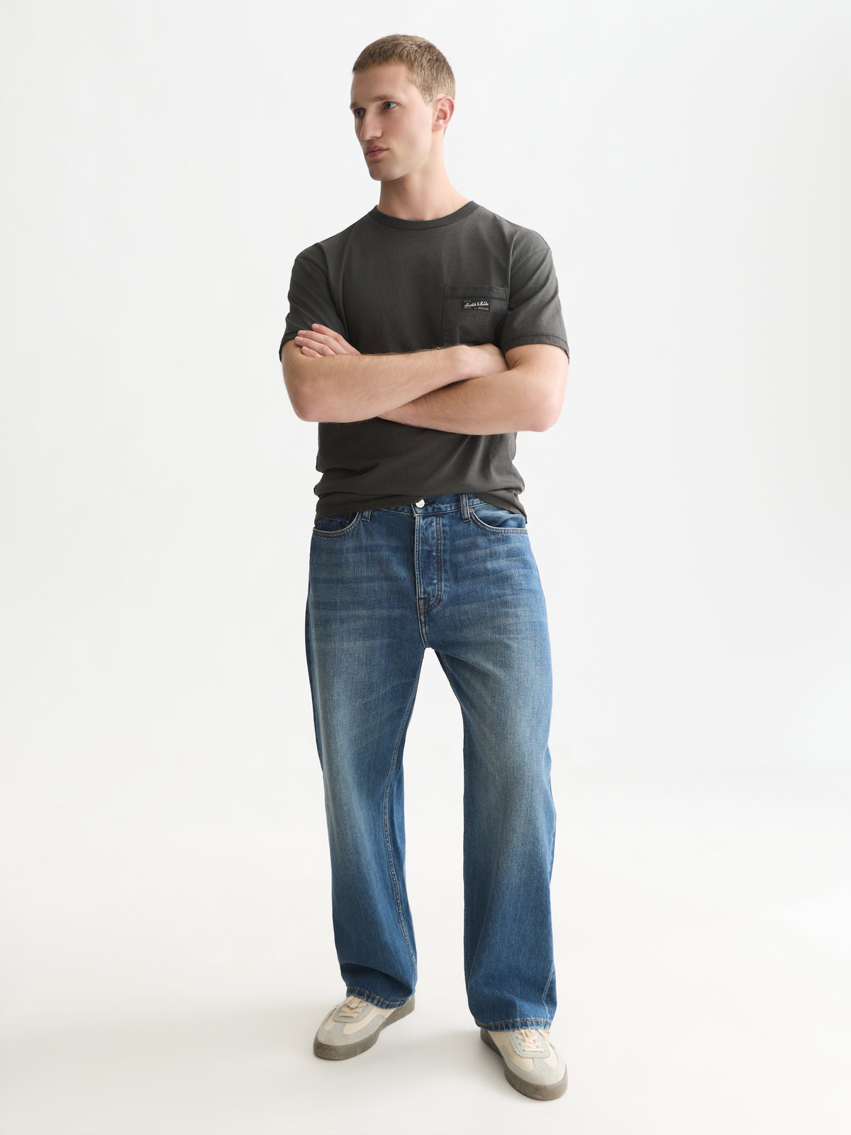 Icons Garment-Dye Relaxed-Fit T-Shirt - Raven-3