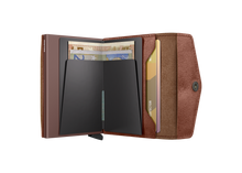 Envelope Wallet Vintage - Cognac - Open