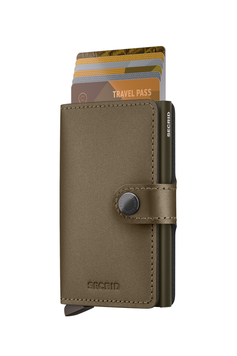 Miniwallet Matte Satin - Bronze - Cards