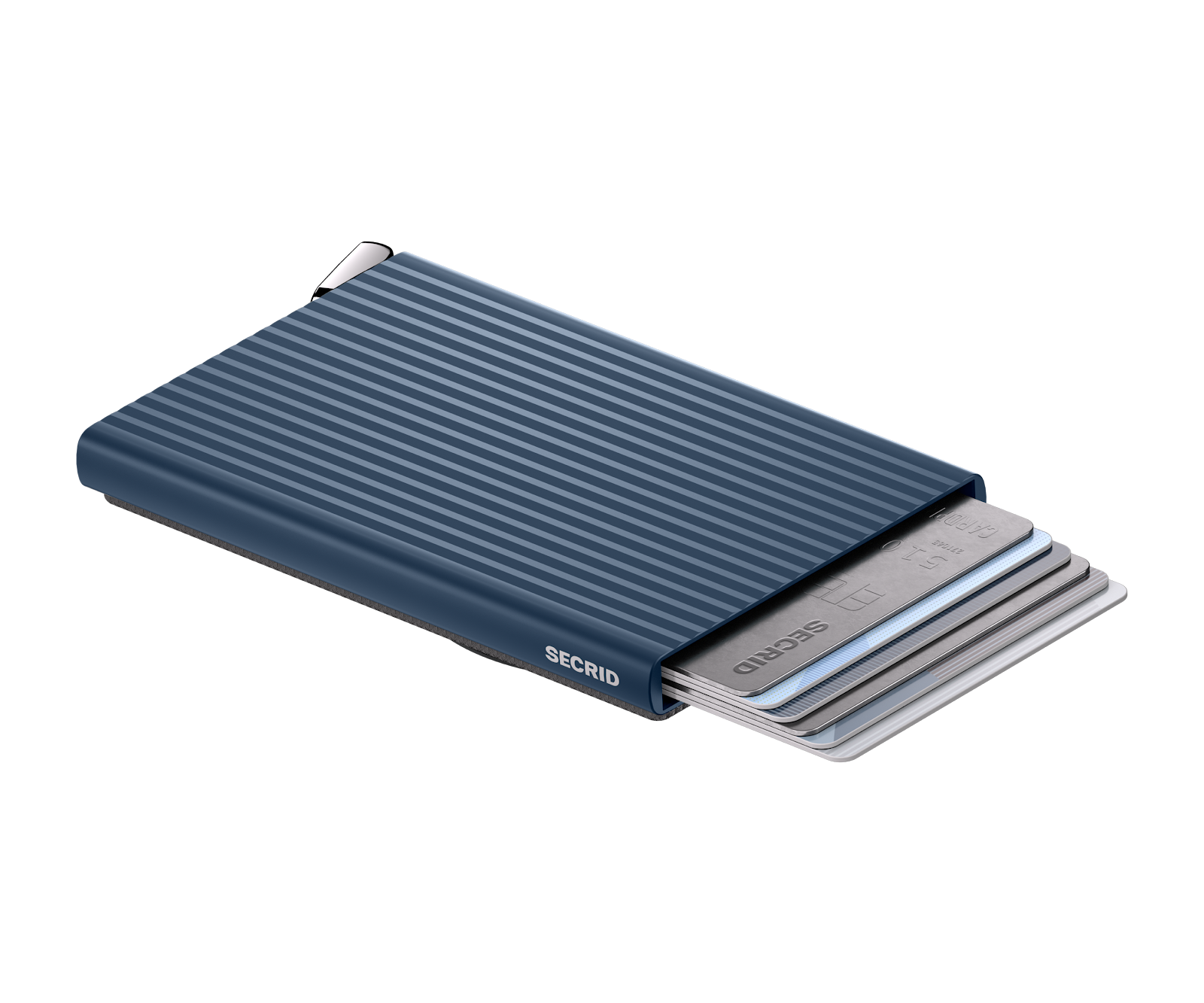 Cardprotector+ Fluted for MagSafe - Navy - Flat