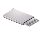 Cardprotector+ Fluted for MagSafe - Silver - Flat