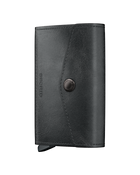 Envelope Wallet Vintage - Black - Front