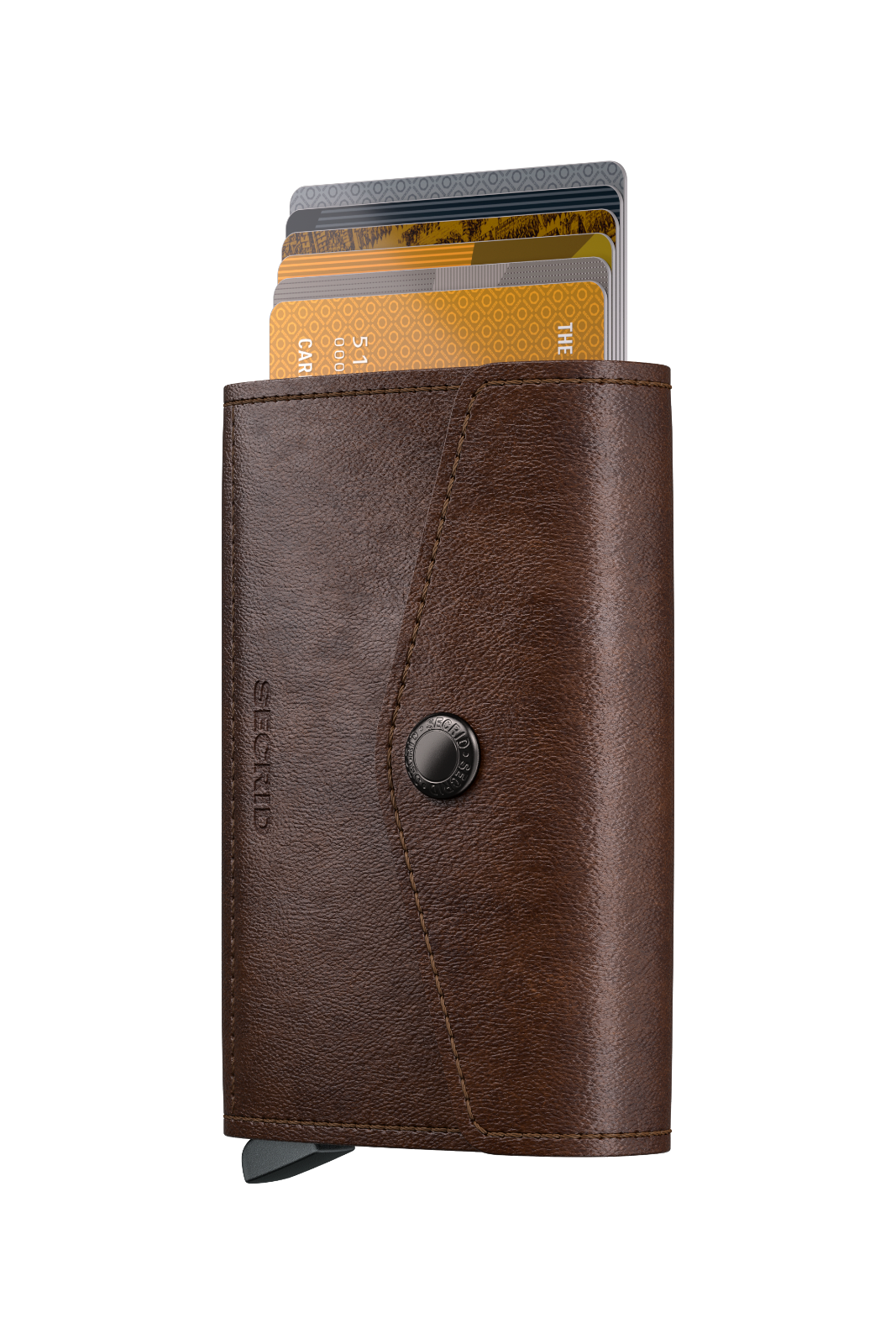 Envelope Wallet Vintage - Chocolate - Cards