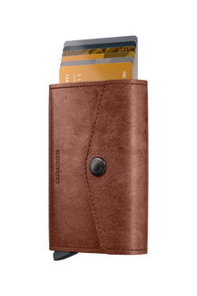 Envelope Wallet Vintage - Cognac - Cards