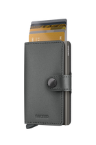 Miniwallet Matte Satin - Steel - Cards