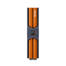 Twinwallet Matte - Night Blue & Orange - Side