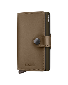 Miniwallet Matte Satin - Bronze - Front