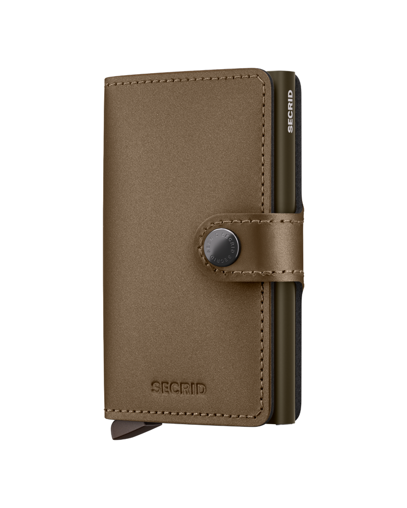 Miniwallet Matte Satin - Bronze - Front