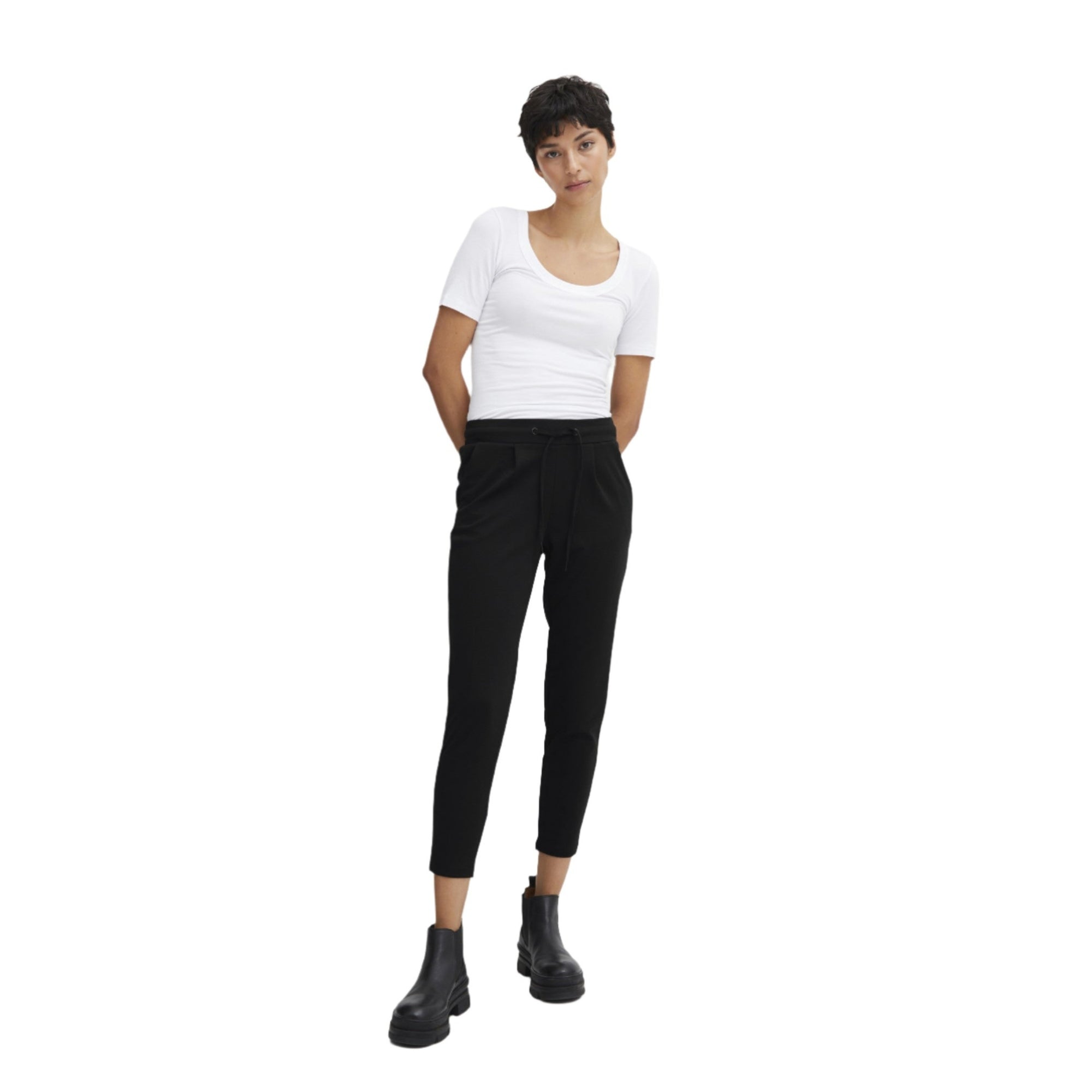Ichi Black Ihkate Pants