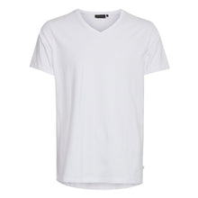 Casual Friday Bright White Lincoln T-shirt col en V