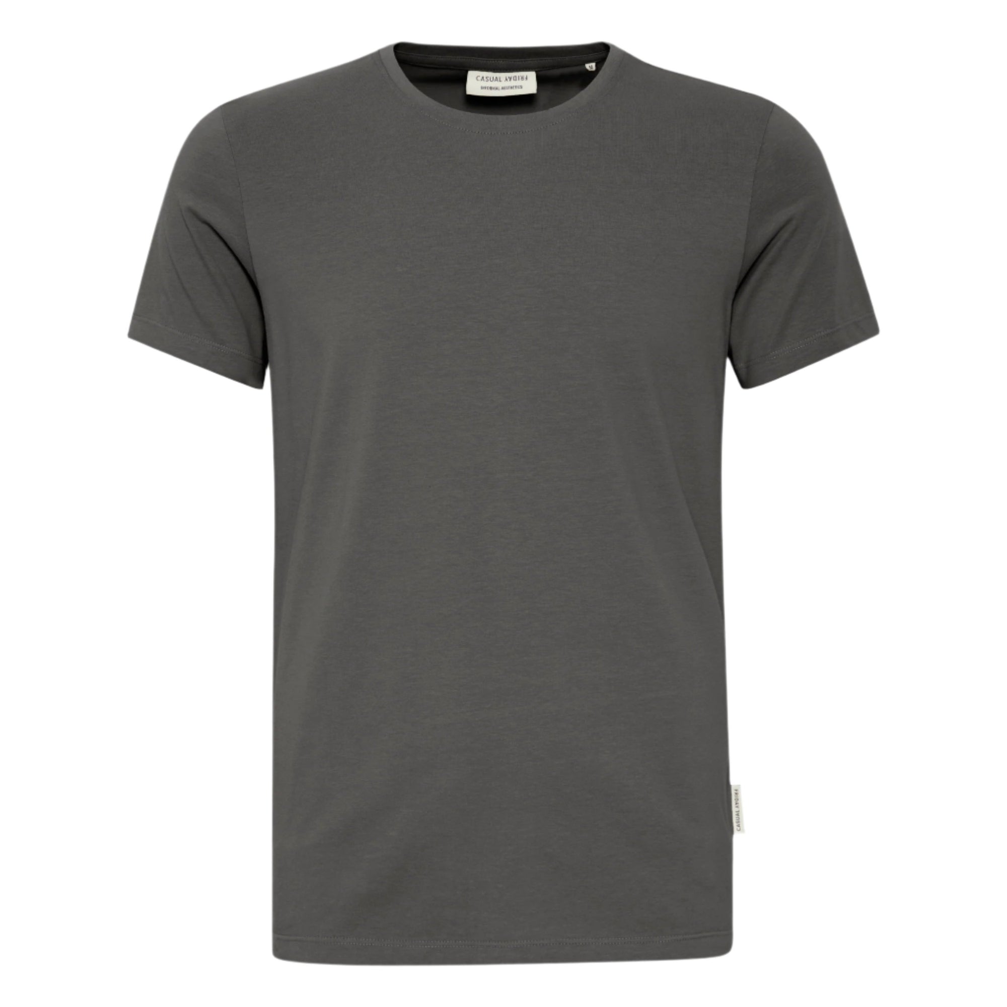 Dark Grey David Crew Neck T-Shirt