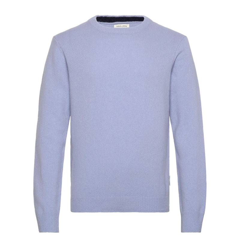 Cfkarl Lambswool Crew Neck - Blue Casual Friday