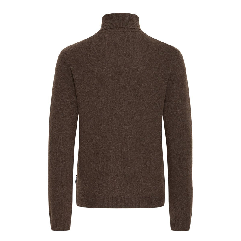 Cfkarl Roll Neck Bounty Knit - Demitasse