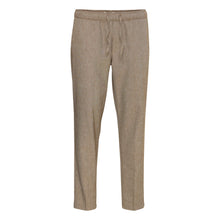Kangaroo Melange Cfpilou Drawstring Linen Mix Pants