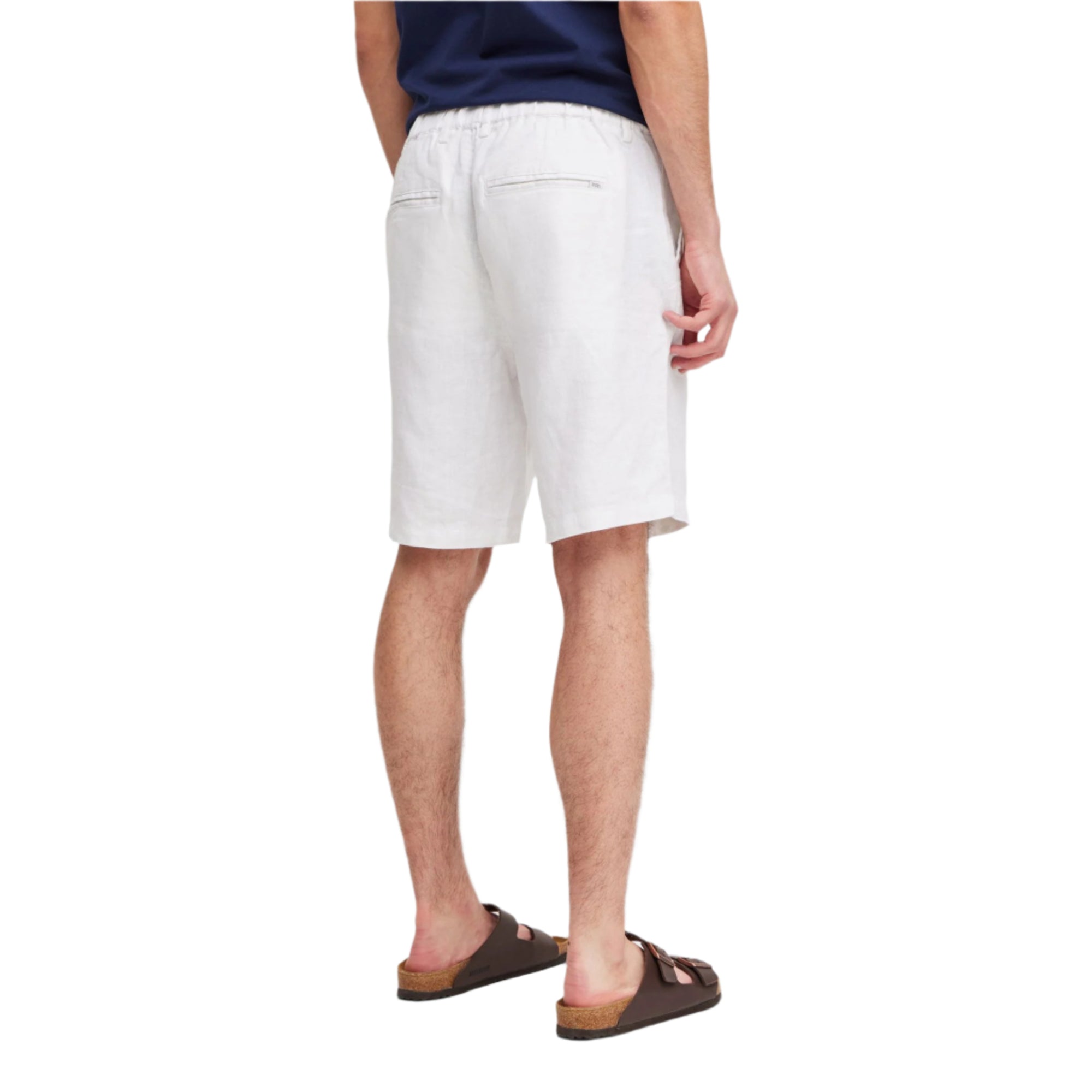 Linen Shorts - White