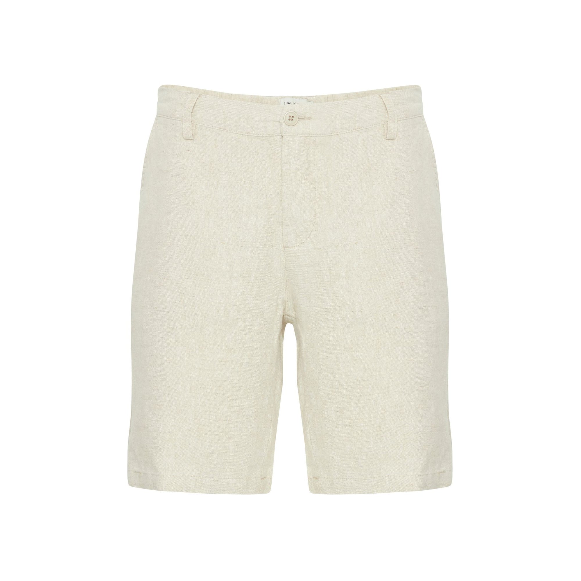 Linen Shorts - Gray