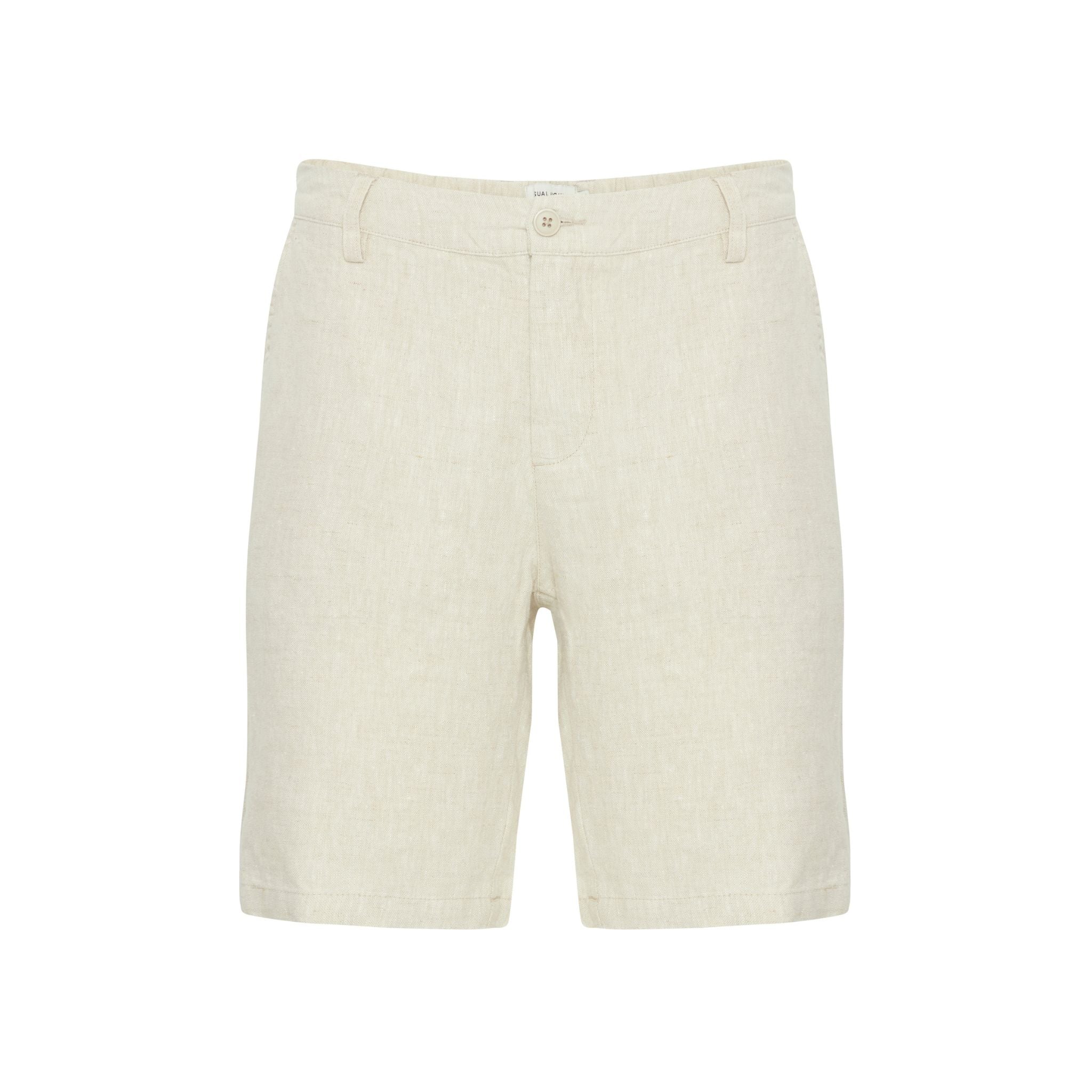 Linen Shorts - Gray