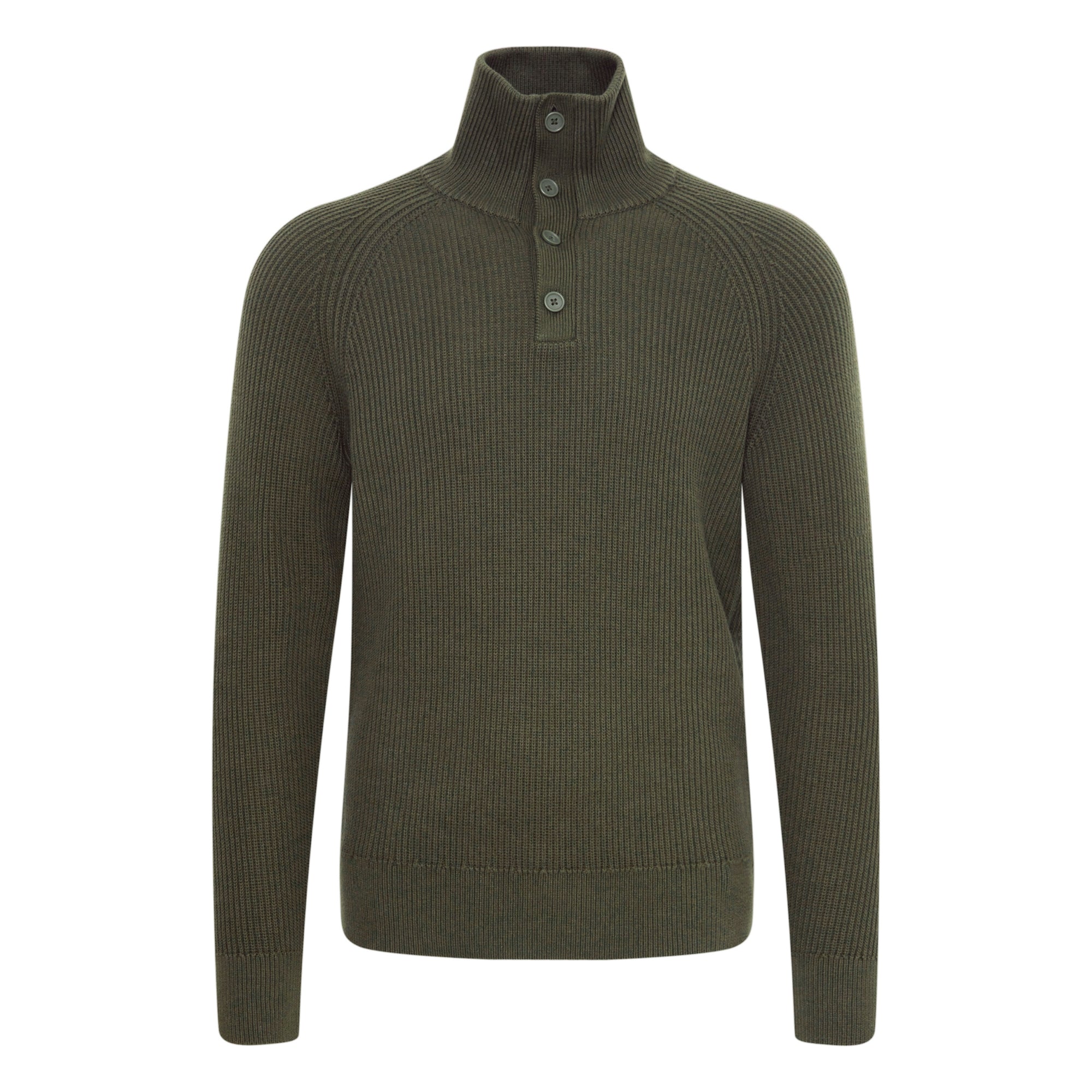 Deep Depths Cfkristian Ribbed High Neck Knit